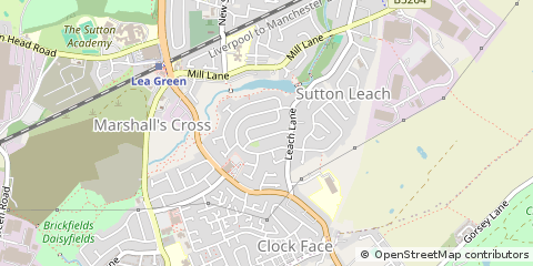 Map of ST. Helens
