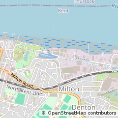 Map of Gravesend