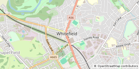 Map of Manchester