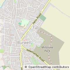 Map of Cambridge, Cambs