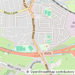 Map of Stockport, Cheshire