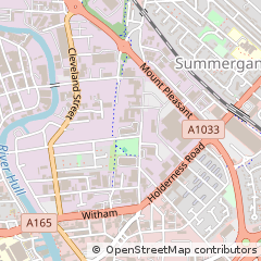 Map of Hull, East Yorkshire