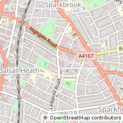 Map of Birmingham