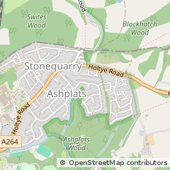 Map of East Grinstead, West Sussex