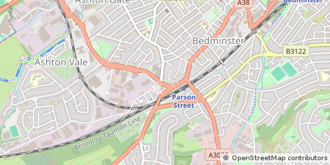 Map of Bristol