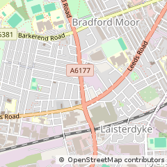 Map of Bradford