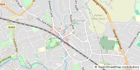 Map of Middlesex