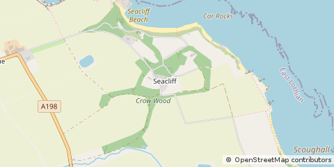 Map of East Lothian