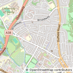 Map of Derby