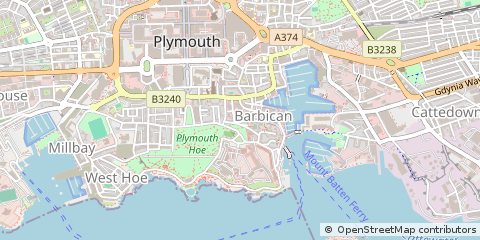 Map of Plymouth