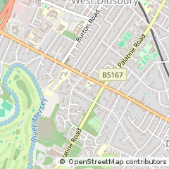 Map of Manchester, Buckinghamshire