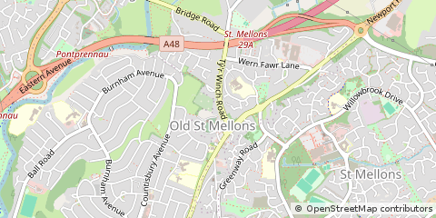 Map of Cardiff