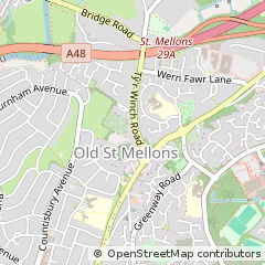 Map of Cardiff
