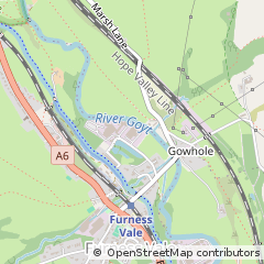 Map of Furness Vale,, High Peak