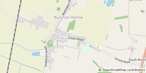 Map of King's Lynn, Norfolk