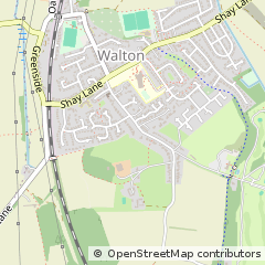 Map of Wakefield, Yorkshire