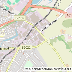 Map of Sutton-in-Ashfield, Nottinghamshire