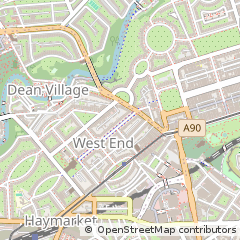 Map of Edinburgh, Midlothian