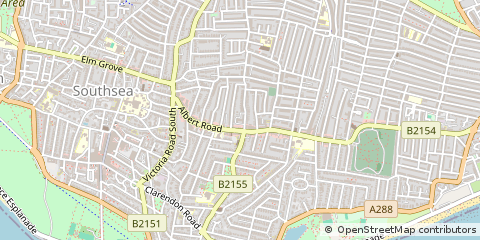 Map of Southsea