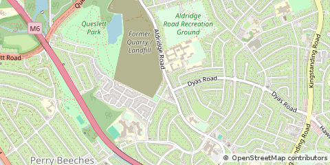 Map of Birmingham, West Midlands