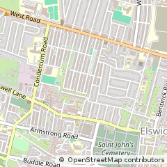 Map of Newcastle Upon Tyne