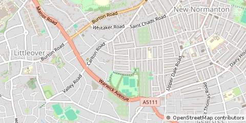 Map of Derby