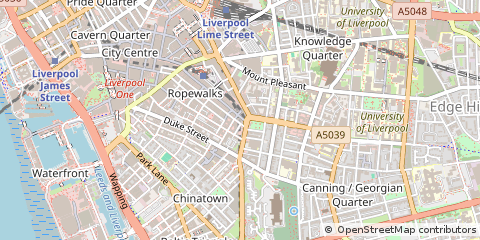 Map of Liverpool