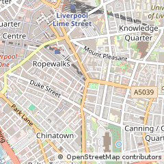 Map of Liverpool