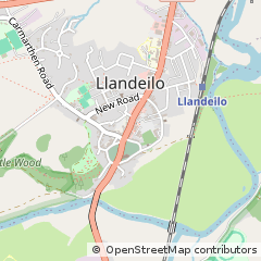 Map of Llandeilo