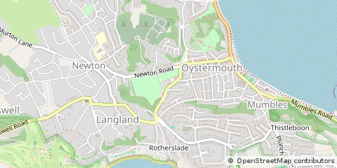 Map of Swansea