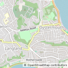 Map of Swansea