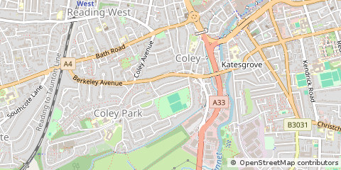 Map of Reading