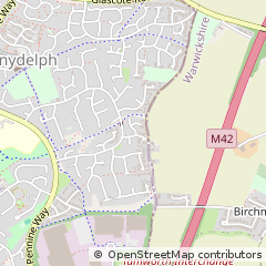 Map of Tamworth