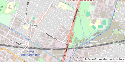 Map of Hayes