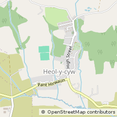 Map of Heol Y CYW, Bridgend