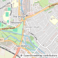 Map of Hemel Hempstead