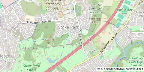 Map of Bristol