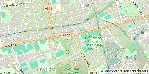 Map of Edinburgh