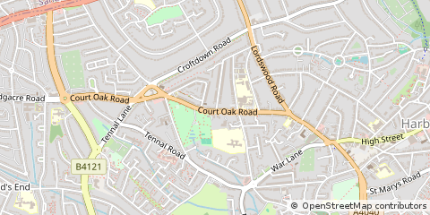 Map of Birmingham
