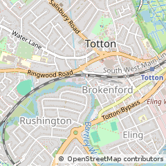 Map of Southampton