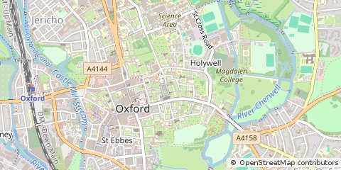 Map of Oxford