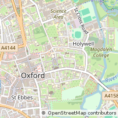 Map of Oxford