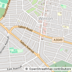 Map of Bournemouth
