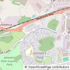 Map of Bracknell