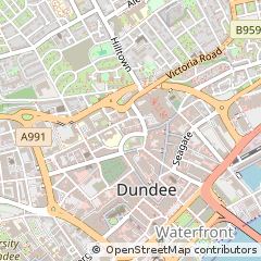 Map of Dundee