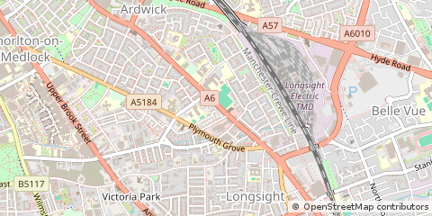 Map of Manchester