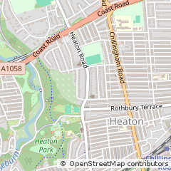 Map of Newcastle Upon Tyne