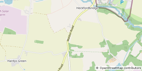 Map of Colchester, Essex