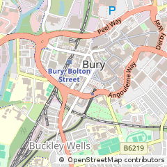 Map of Bury