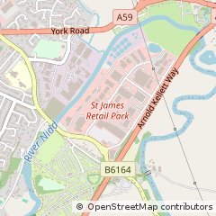Map of Knaresborough, North Yorkshire